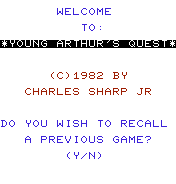 Young Arthur's Quest